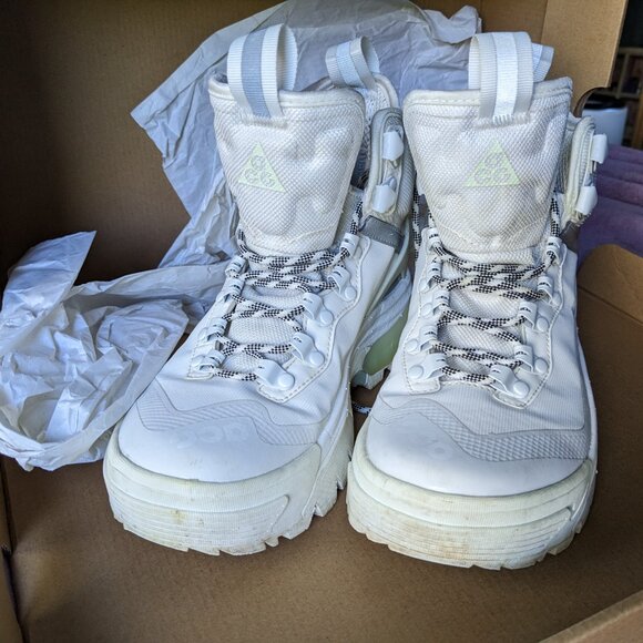 Women Size 5 - Nike ACG Zoom Gaiadome GORE-TEX White EU Size 35.5 Men Size 3.5 - Picture 3 of 5